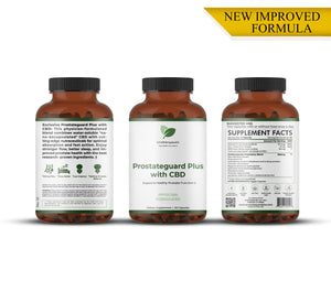 PROSTATEGUARD PLUS™ WITH CBD (Three Pack - 180 Capsules)