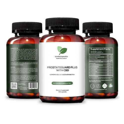PROSTATEGUARD PLUS™ WITH CBD (Three Pack - 360 Capsules)
